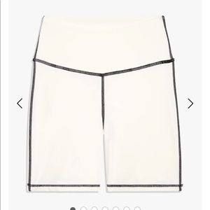 WeWoreWhat biker shorts - off white